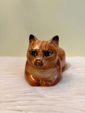 1978 Seymour Mann Orange Tabby Cat Figurine